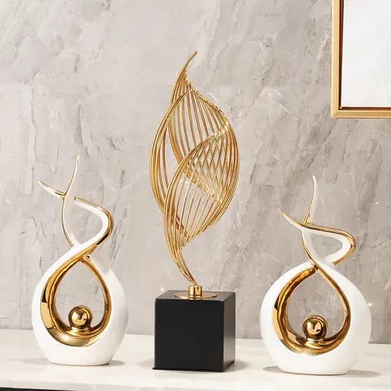 AIMI DecoraçÃ EscritóRio DecoraçÃO Casa Mesa Enfeites Para Sala Estatuas Para DecoraçÃO Mesa Escultura Decorativa