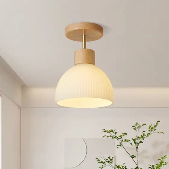 AIMI Luminária De Teto Estilo Japonês Luminária Corredor Led Decorativas Para Quartos/Sala De Estar/Cozinha/Jantar