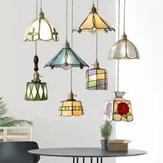 AIMI Casa Jantar Sala De Estar Cozinha Pendurado Lâmpada Lampu Gantung Klasik Lustre Pendente Sala De Jantar