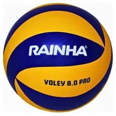 BOLA RAINHA VOLEI 8.0 PRO KIT 06 UNIDADES ATACADO REVENDA