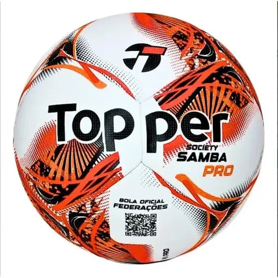 BOLA TOPPER SOCIETY GRAMA SINTÉTICA ORIGINAL SAMBA PRO 2026