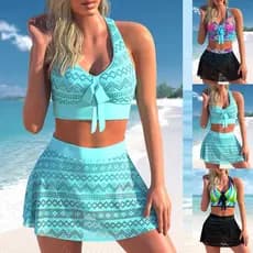 biquini feminino plu size com bojo cintura alta Azul Verde Roxo biquine novo estoque