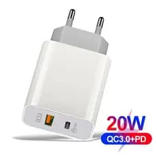 20W PD+QC3.0 Super Fast Charging Charger