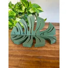 Prateleira Decorativa Folha de Monstera Costela de Adão Suspensa