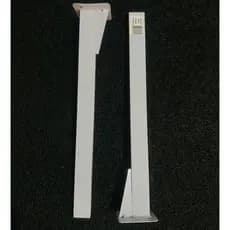 SUPORTE PARAFUSAR 04x02x50CM (Par) - BRANCO