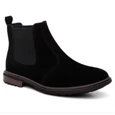 BOTA BOTINA CHELSEA MASCULINO TEXANA PRETO  COUNTRY CONFORTAVEL MACIA CONFORT ROÇA RAM
