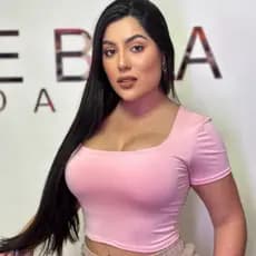 Cropped com manga curta decote quadrado suplex poliamida com forro moda verão tendência feminina confortavel Candy Color