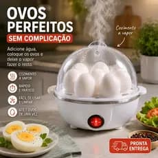 Cozedor De Ovos Elétrico Portatil Cozinhar A Vapor Legumes