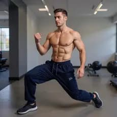 Calça Moletom Básica Slin Fit Jogger 2DK P ao GG