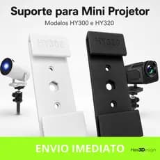 Suporte para Projetor HY300 Parede Teto Tripé Sala Escritório - Acessórios
