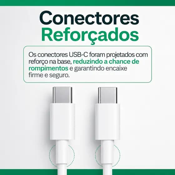 Kit Cabo Tipo C Turbo Carregamento Rapido Para iPhone 15 16 Pro Max E Android