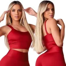 TOP CROPPED FITNESS FEMININO ACADEMIA COM BOJO