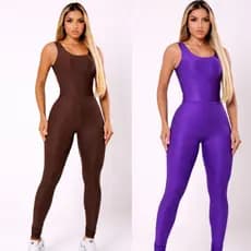 MACACÃO FITNESS FEMININO LONGO MUSCULAÇÃO TREINO ACADEMIA