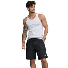 Bermuda Masculina de Moletom com Bolsos Básica Academia Treino Atacado Original