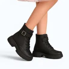 bota Infantil Feminino menina Tratorado Fivela Fashion promoção 28 ao 34