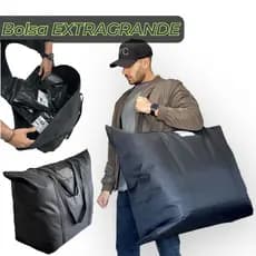Sacola ExtraGrande para Transporte Pedidos Viagem E-commerce Bolsa GIGANTE Visor de Idenficação