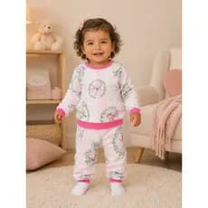 Conjunto de Frio para Bebê Menina Fleece