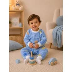 Conjunto de Frio Fleece para Menino