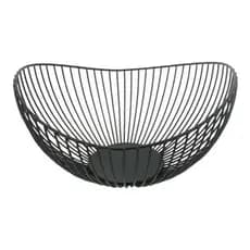 Fruteira Yazi Yc1962 Aramado Preto Organizador De Frutas Preto