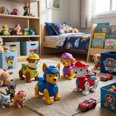 Brinquedo Patrulha Canina Cachorro Cores Anda Luzes Sons Modelos Pillhas Robô Menino Menina