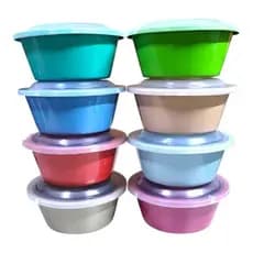 Kit 50 Potes Redondo /Saladeira 1,3 L