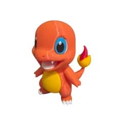 Charmander Colecionável 3D Premium – O Pokémon Mais Fofo Que Você Vai Ter! Edição Especial para Fãs!