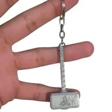 Chaveiro Martelo do Thor Mjolnir – Miniatura Geek | Impressão 3D