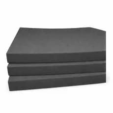 ESPUMA ORTOPEDICA SOLTEIRO 188X88X5CM D45 COR CINZA ESCURO