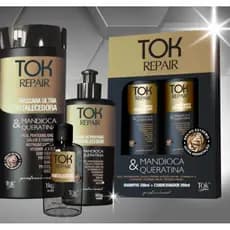 Kit completo Tok Repair Mandioca e Queratina