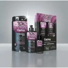 Kit completo Cachos Perfeitos Tok Cosméticos - Definidor e Modelador