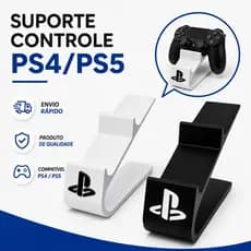 Suporte Para 2 Controles PS5 PS4 Em Alto Relevo Decoração Gamer Suporte Controle Ps4 e Ps5