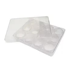 Pote Organizador De Strass Nail Art Transparente 12uni