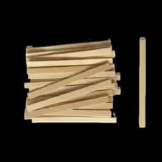 Palito de Picolé Ponta Quadrada Kit Com 1.000 unidades