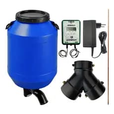 Alimentador Automático 12v Cavalos Equinos Ovelhas c/suporte