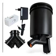 Alimentador Comedouro Automático Divisor Y E Agitador Gl 22l