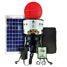 Alimentador Tratador Automático 8kg pet com painel solar