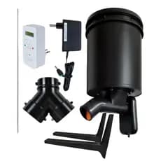 Alimentador Automático Parte Mecânica Timer E Fonte + Suporte