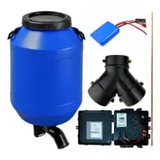 Alimentador Automático Completo Timer 12v Caixa Hermetica 50l
