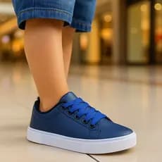 Tênis Infantil Menino Casual Social Sapatenis Elegante Couro Várias Cores Numeração 25 ao 33