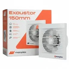 Exaustor Para Banheiro Silencioso Residencial Bivolt - 150mm
