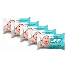 250 Lenços Umedecidos Lippy