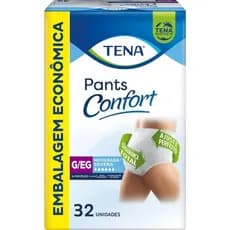 32 Unid. Roupa Íntima Tena Pants Confort G/EG - 32 unidades