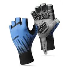 Luvas de Ciclismo MTB para Homens, Luvas Esportivas para Condução, Protetoras Solares, Respiráveis, Absorventes de Suor,