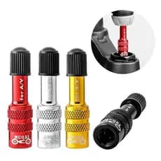 Adaptador de Válvula Inflável para Garfo de Ar em Liga de Alumínio para Bicicleta MTB, Adaptador de Conversão de Bico de