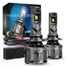 Novas Lâmpadas da Série Novsight N70: Faróis LED Automotivos Populares na Europa e América
