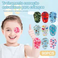 90Pcs Adesivos Para Os Olhos Crianças Toddler Conjunto De Com Luz De Bloqueio De SHOPQJC3882