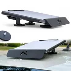 Suporte Em Aço Para Starlink Mini Externa + 4 Ímãs Neodímio Teto Carro Antena Geração Veicular Base