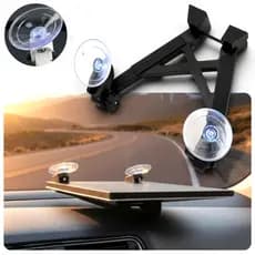 Suporte Painel Para Antena Starlink Mini Gen4 Duas Ventosas Anti Multa Veicular Carro Case Vidro