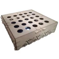 Porta Cone Tubets MDF Para Festa Expositor Para Doceria