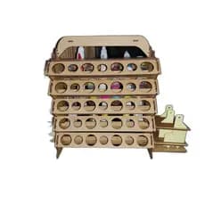 Suporte Organizador Porta Corante Color Liquid Gel em MDF Condimento